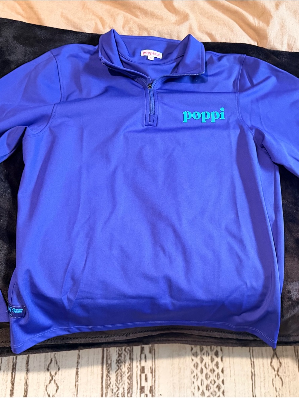 Poppi Women's Purpleish Quarter-Zip Pullover
